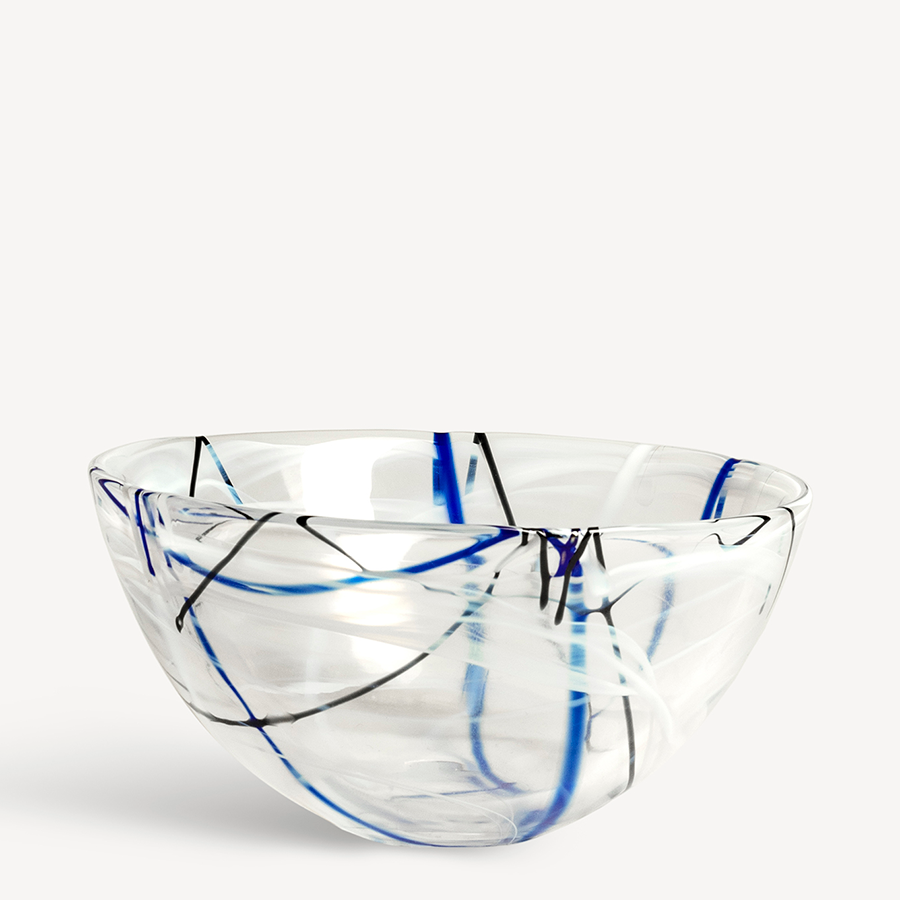 Contrast White Bowl Medium