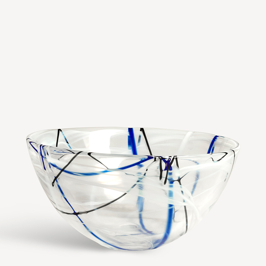 Contrast White Bowl Medium