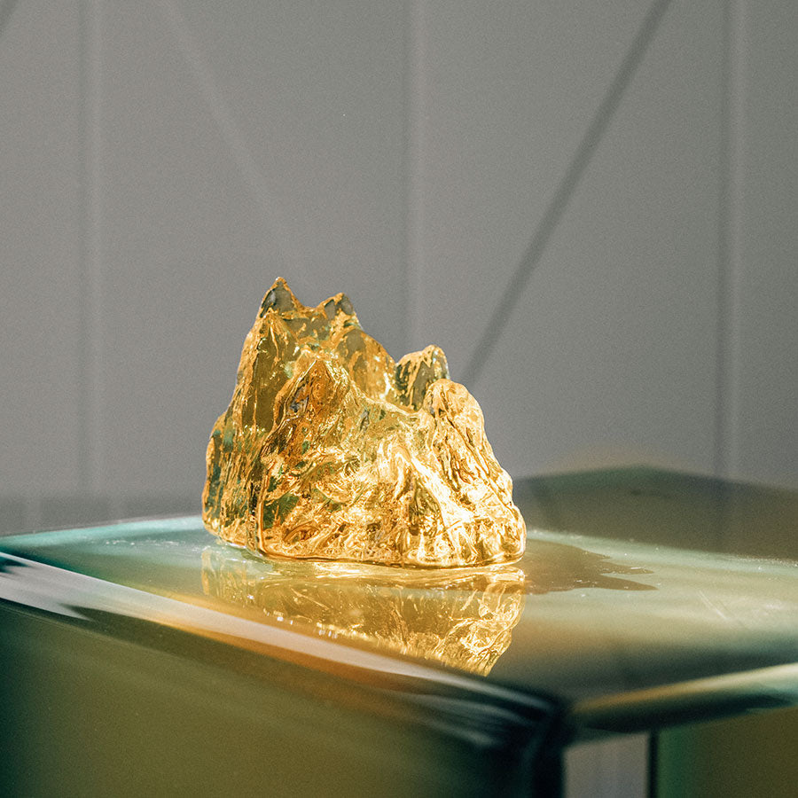 The Rock Votive Yellow