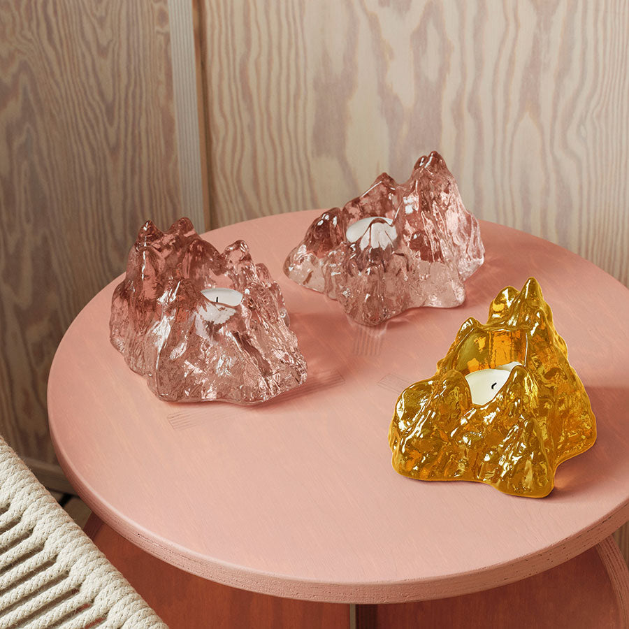 The Rock Votive Yellow