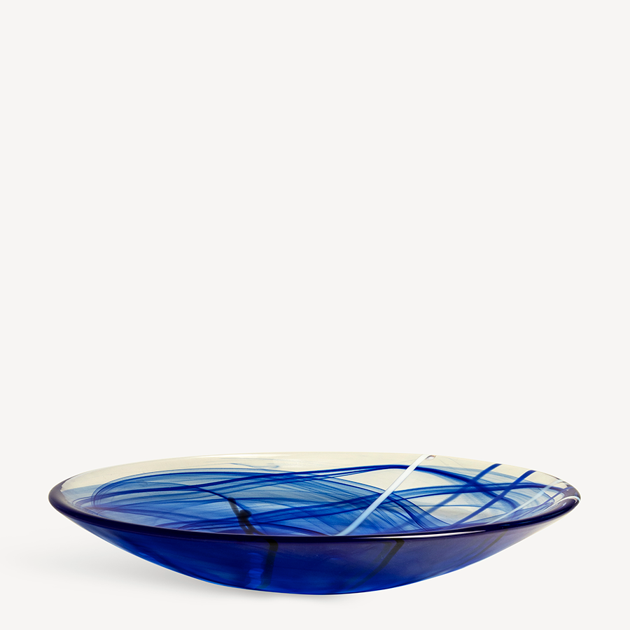 Contrast Blue Dish