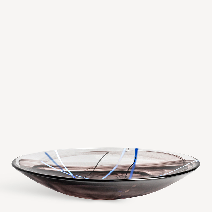 Contrast Black Dish