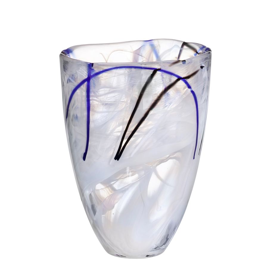 Contrast Vase White