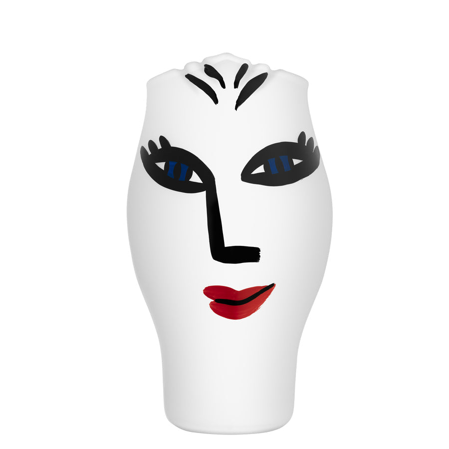 Open Minds Vase White