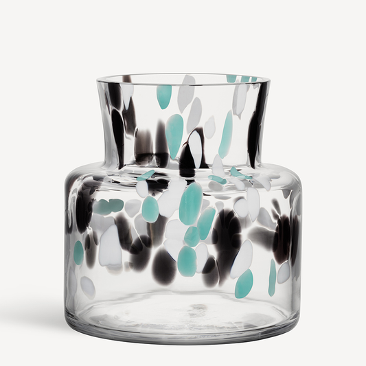 Gran Vase Green Black