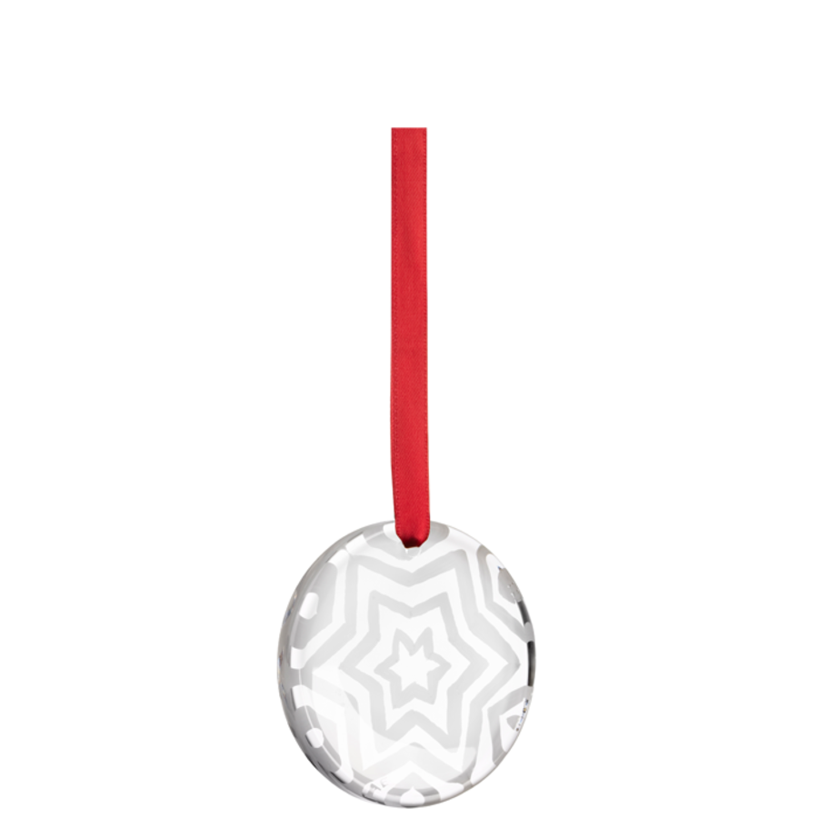 Glimmer Ornament White Star