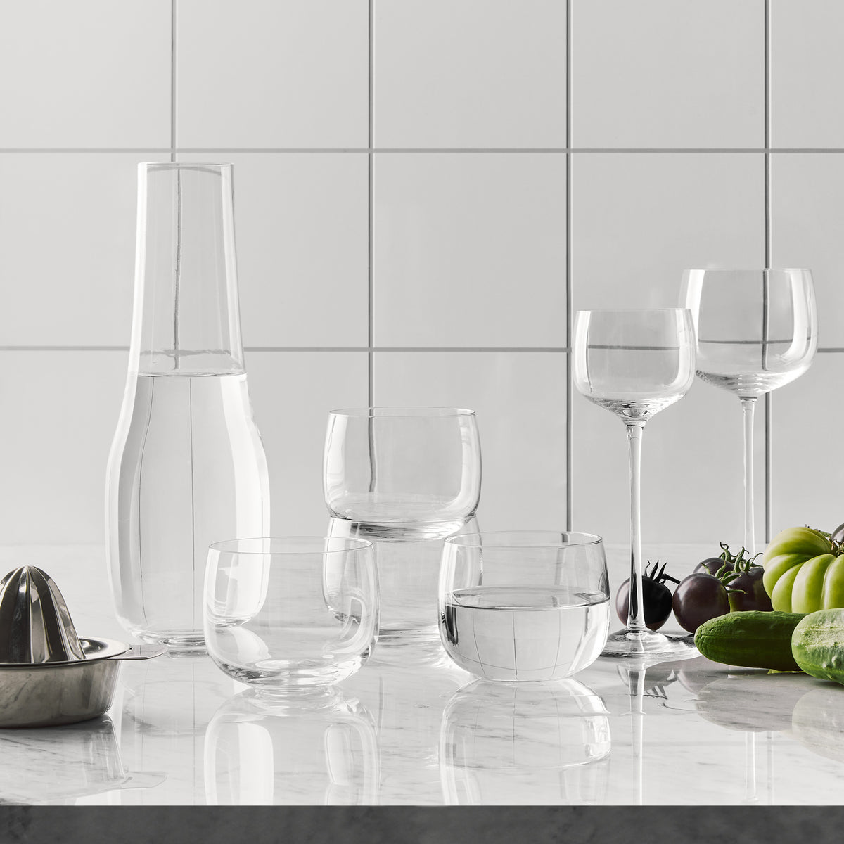 Nutid White Wine Set of 4