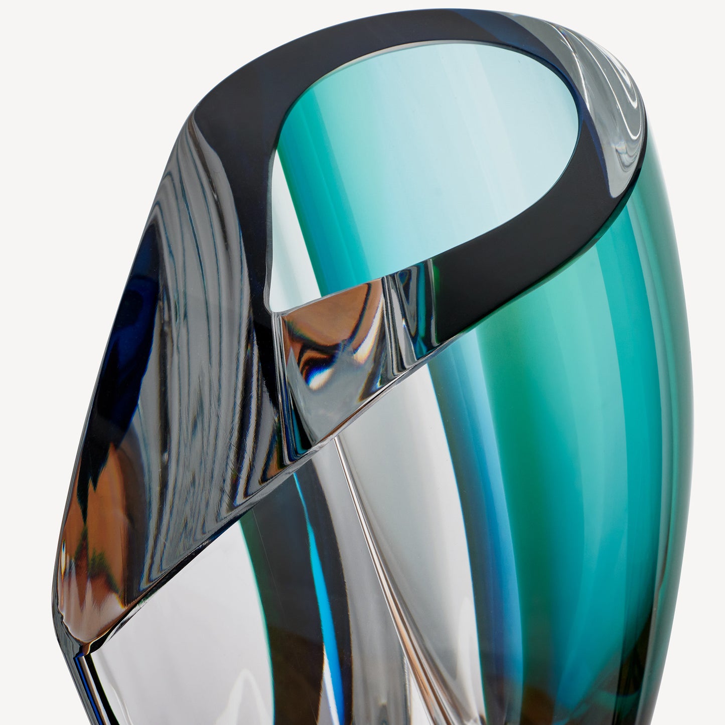 Mirage Blue/Green Vase Large