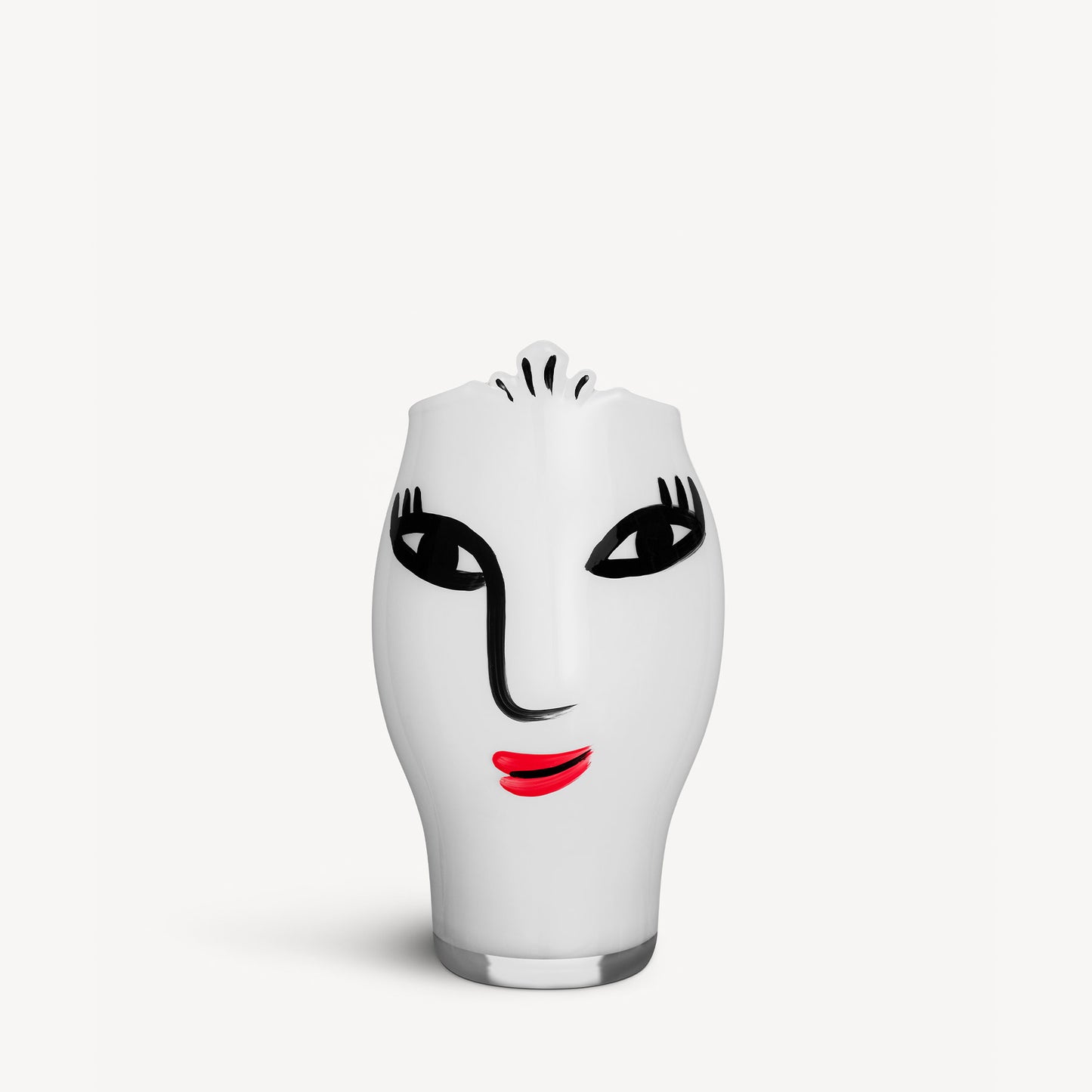 Open Minds White Vase