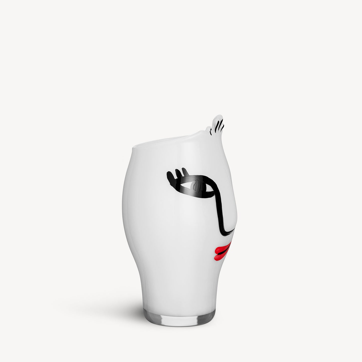 Open Minds White Vase