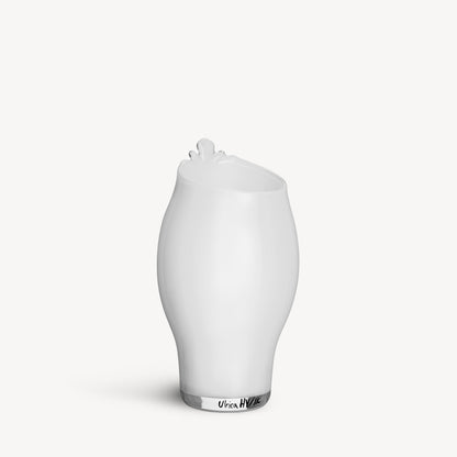 Open Minds White Vase
