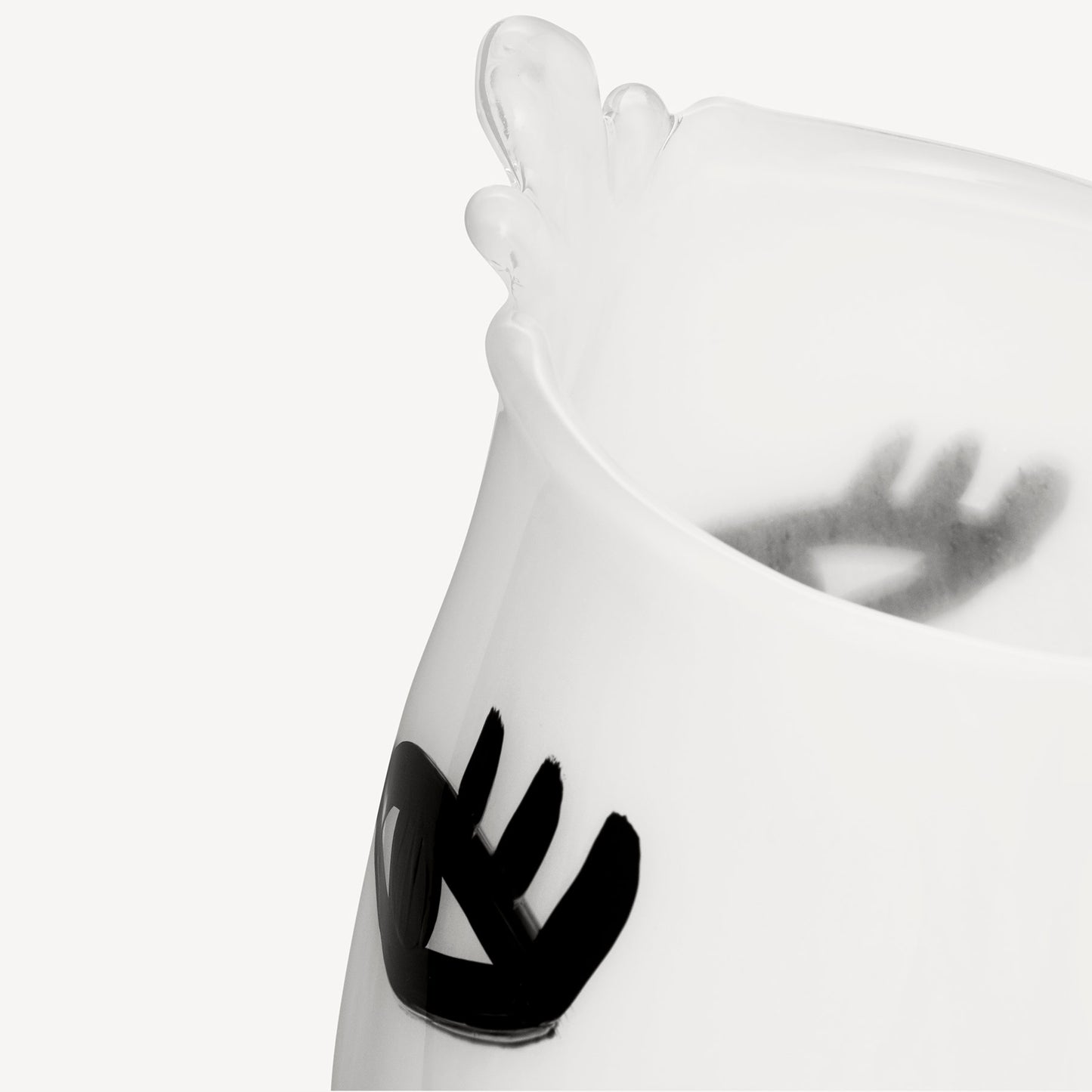 Open Minds White Vase
