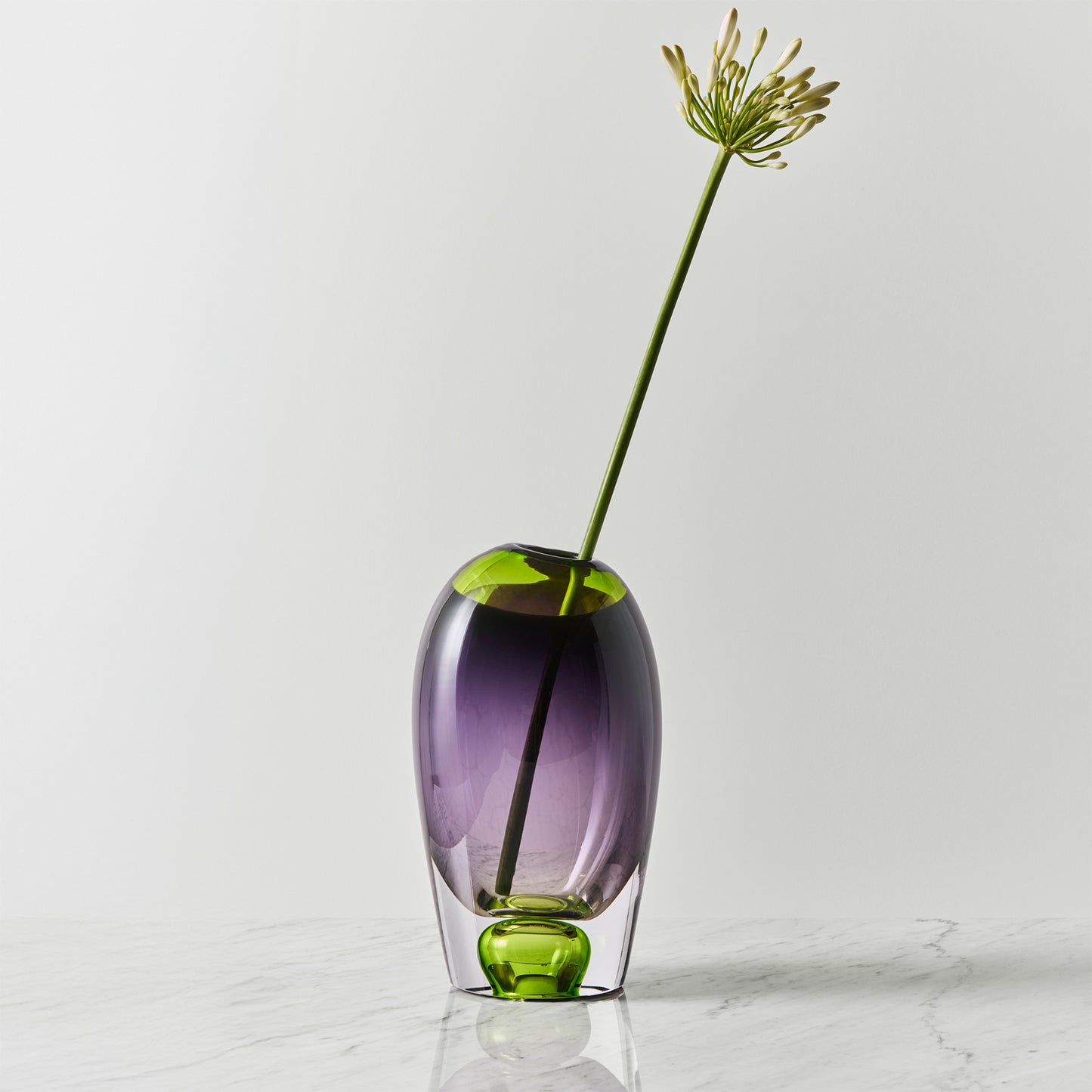 Vision Green/Purple Vase