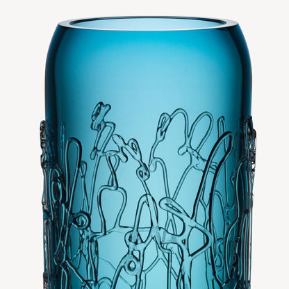 Twine Blue Vase Large