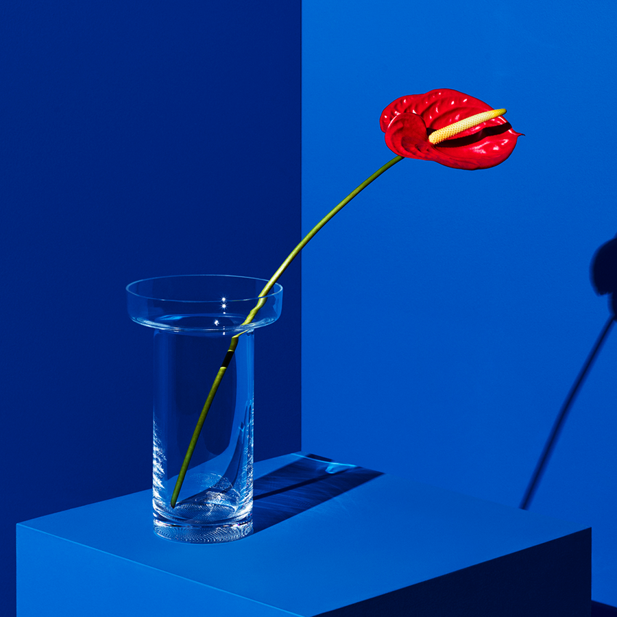 Limelight Vase Clear Tall