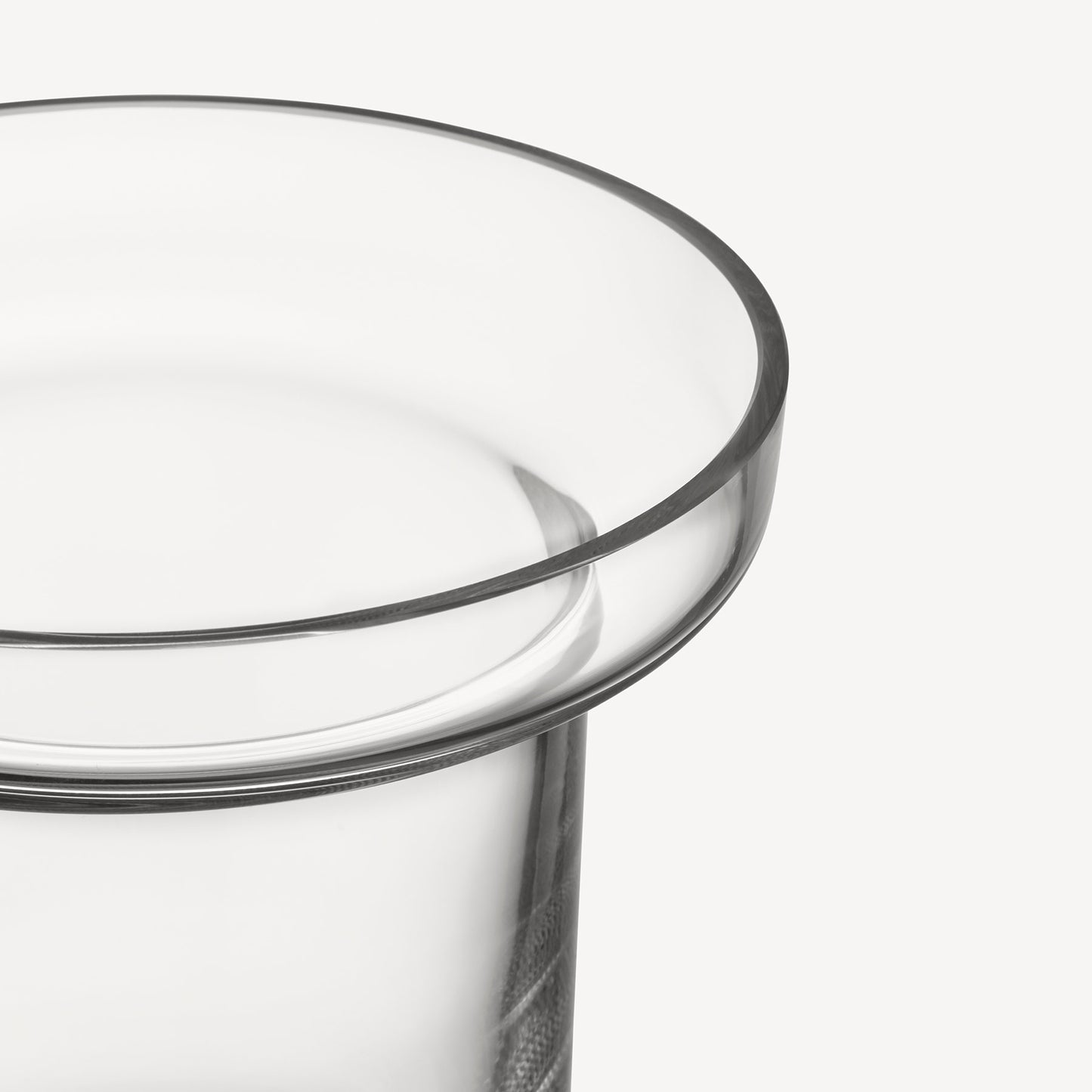 Limelight Vase Clear Low