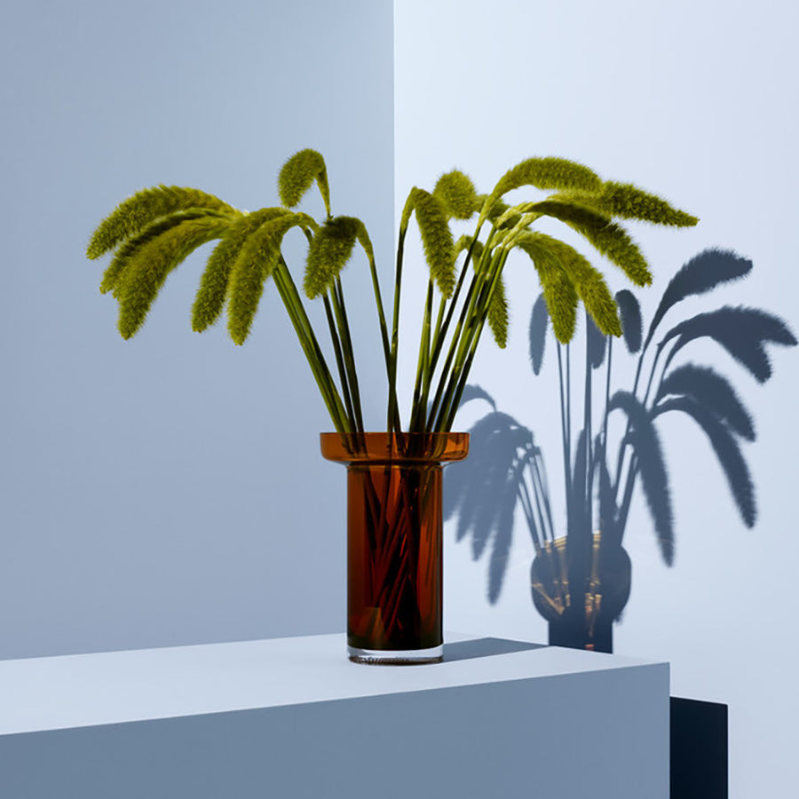Limelight Vase Amber Tall