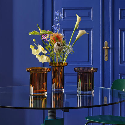 Limelight Vase Amber Tall