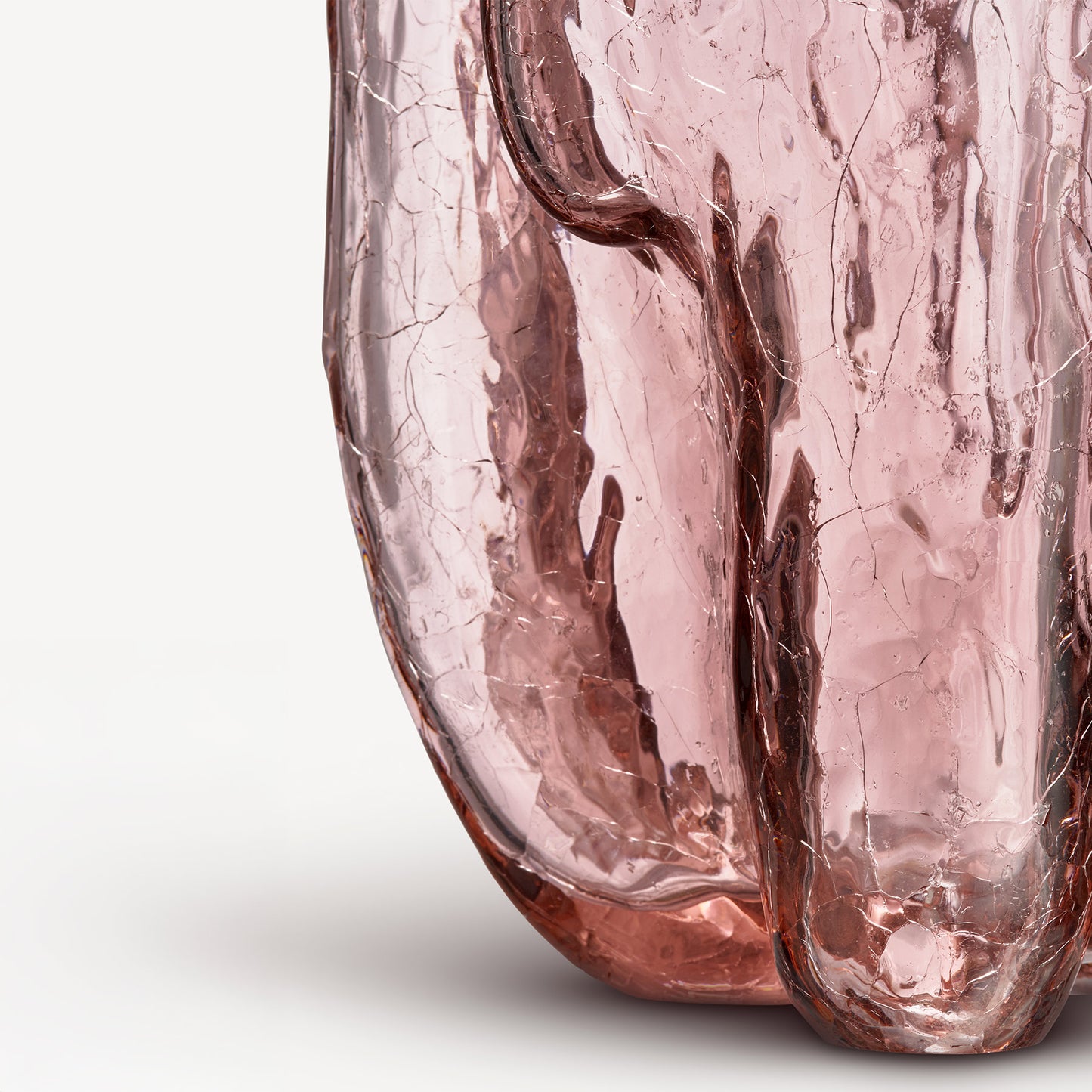 Crackle Pink Vase XL