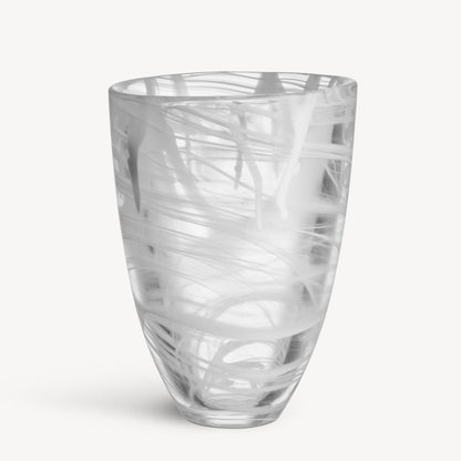 Contrast Vase White/White