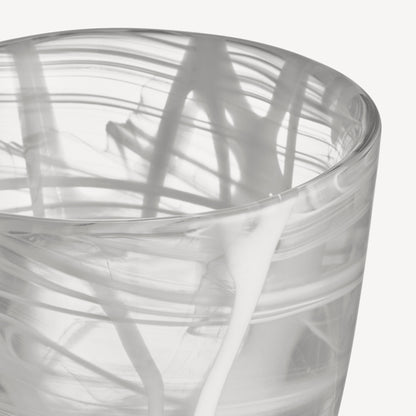 Contrast Vase White/White