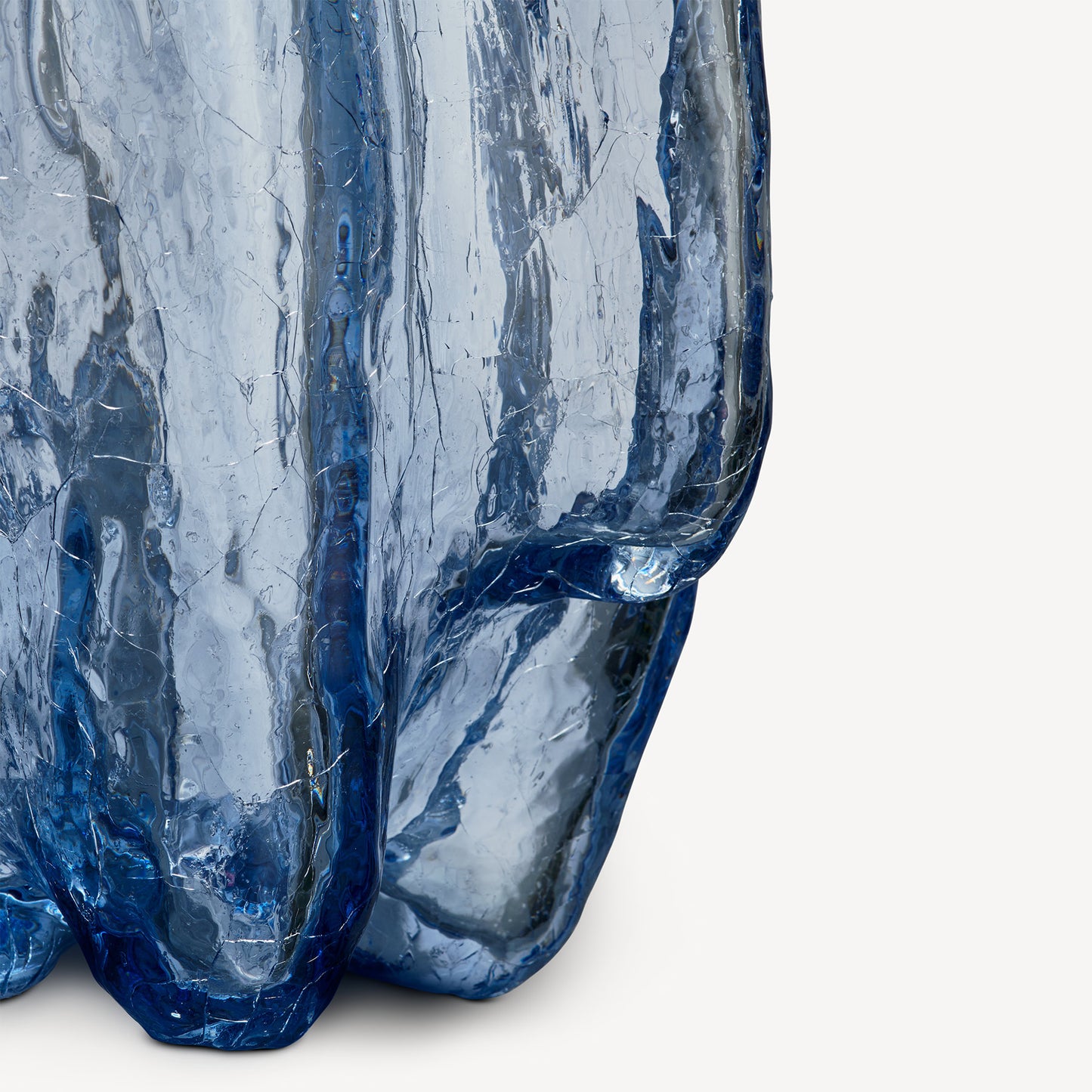 Crackle Circular Vase XL