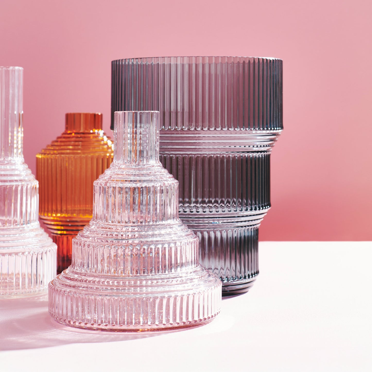 Pavilion Vase Light Pink Small