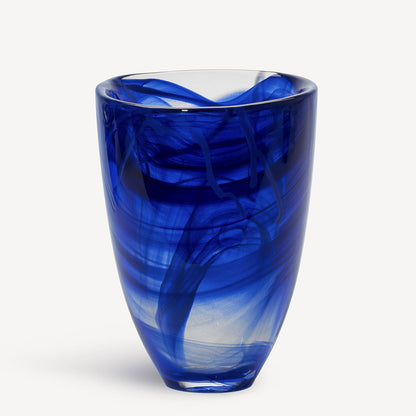 Contrast Vase Blue/Blue