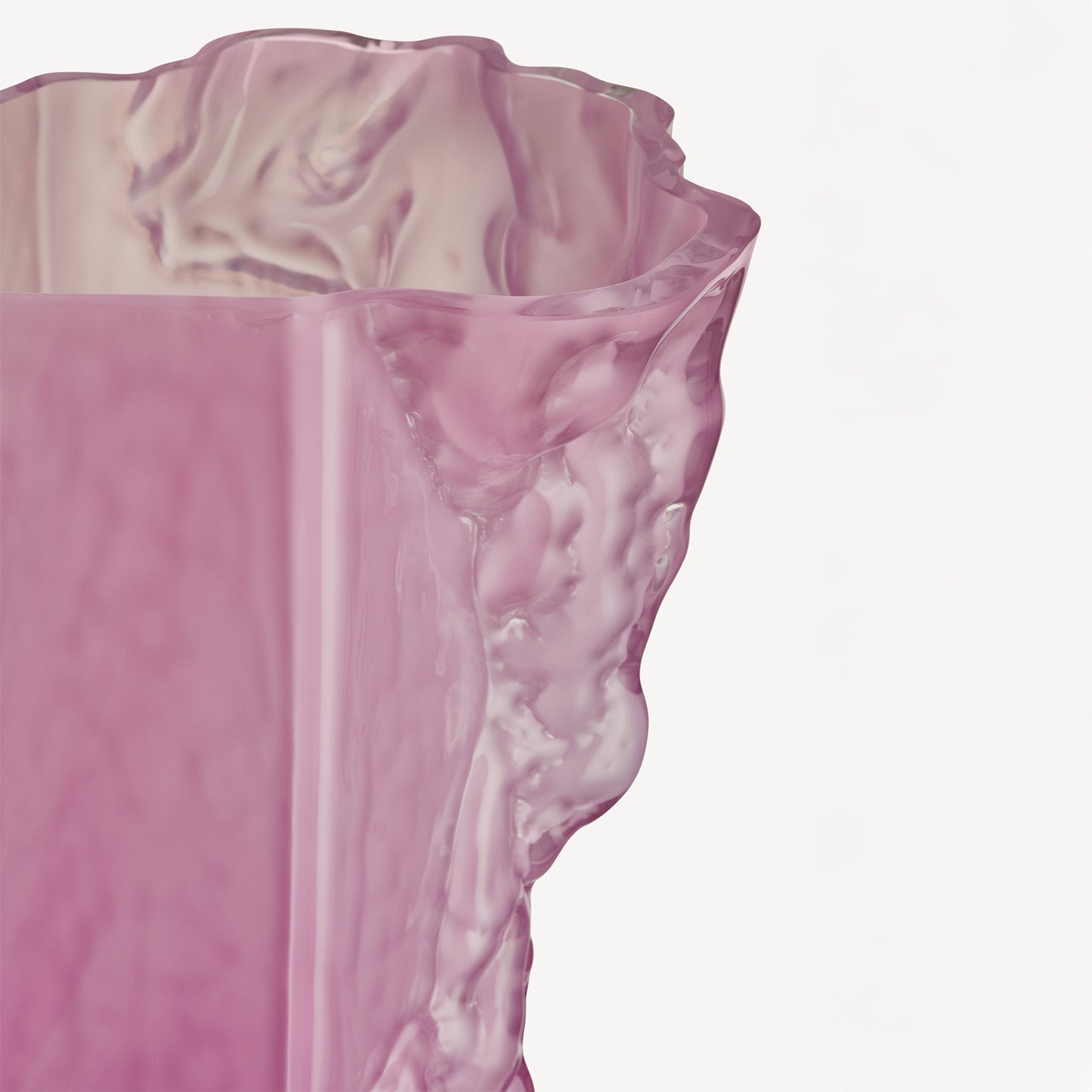 Rocky Baroque Vase Cool Pink