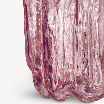 Crackle Vase Pink Small