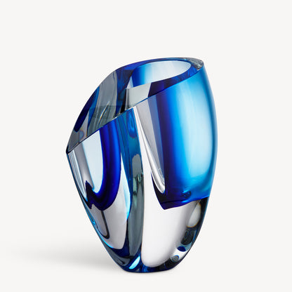 Mirage Vase Blue/Blue Large