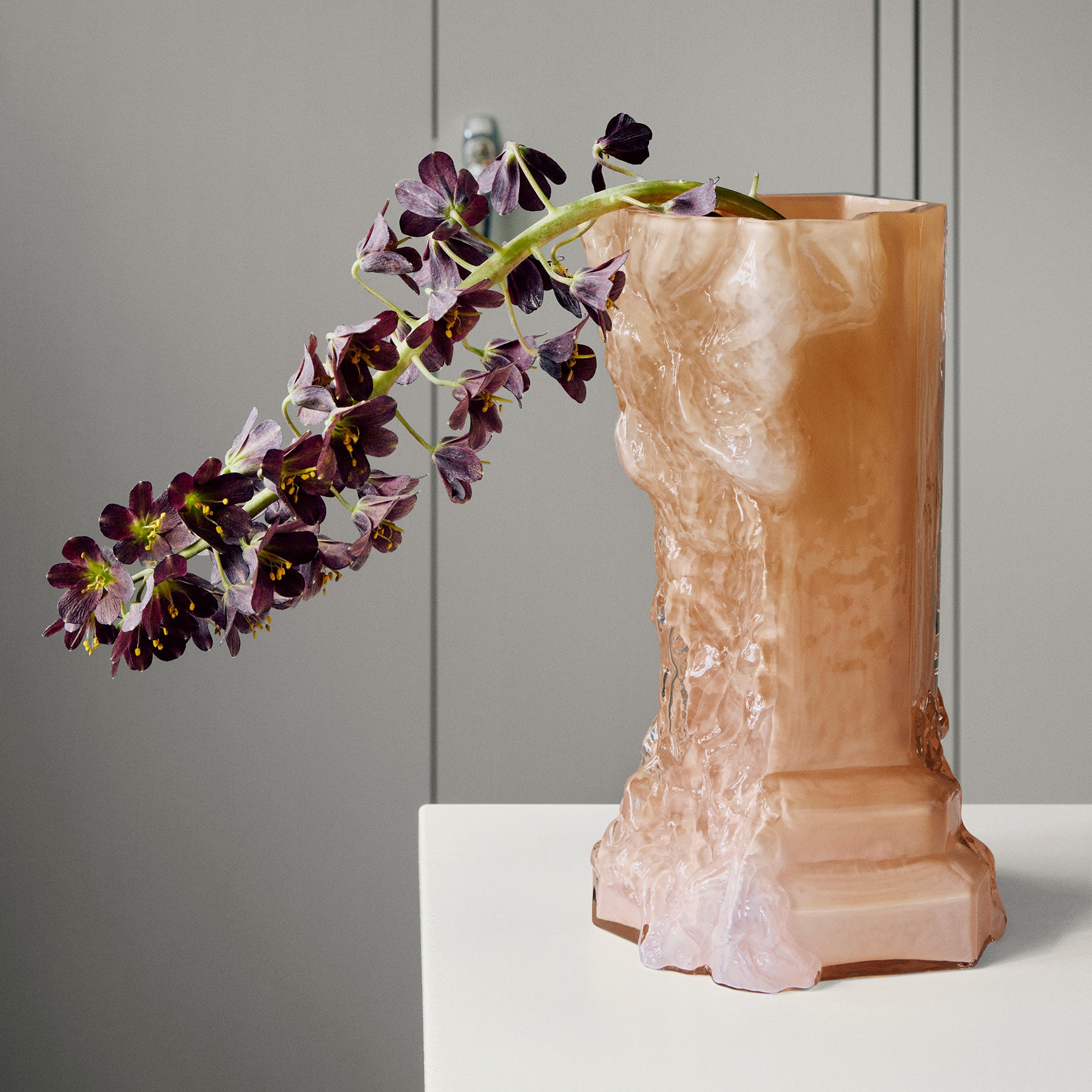 Rocky Baroque Vase Dusty Pink Small