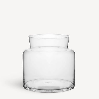 Meadow Vase Clear Wide