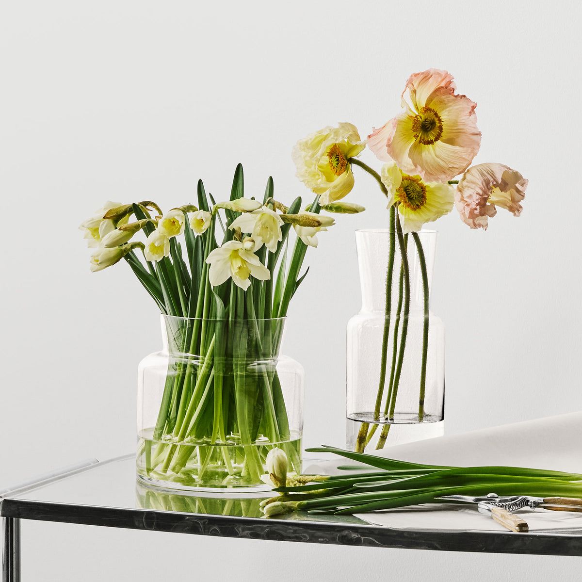 Meadow Vase Clear Wide