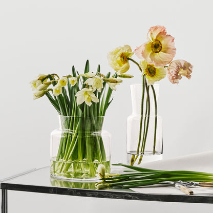 Meadow Vase Clear Wide