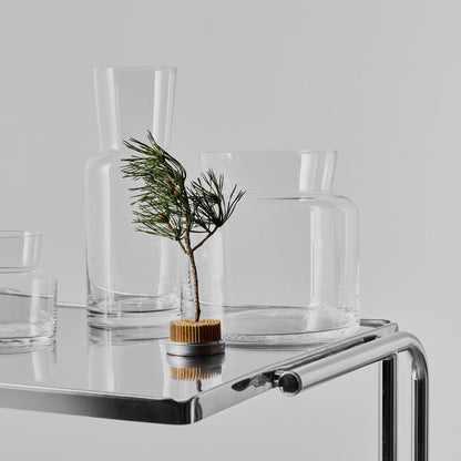 Meadow Vase Clear Wide