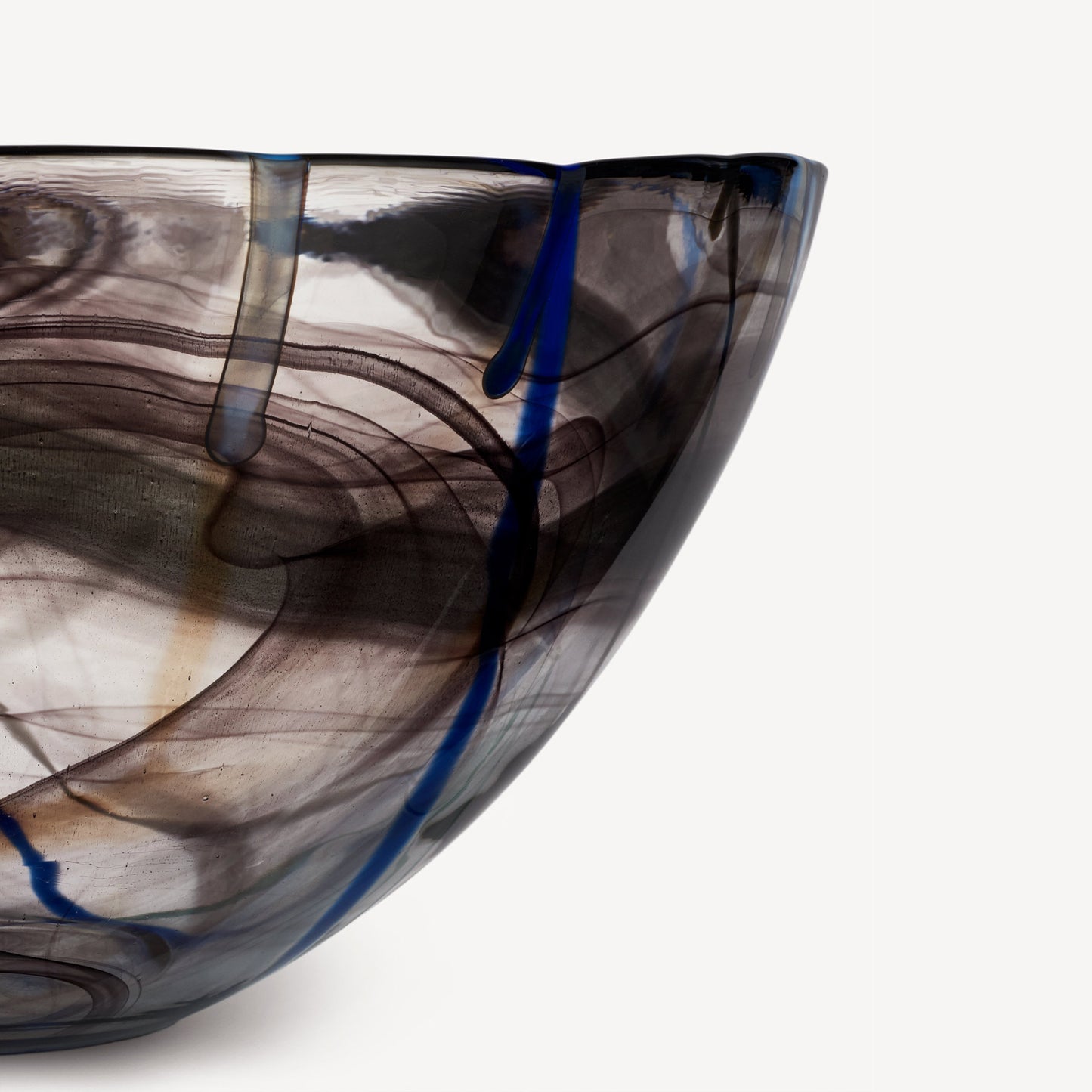 Contrast Black Bowl Large