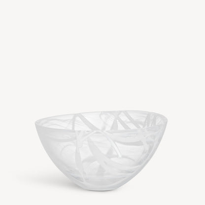 Contrast Bowl White/White Medium
