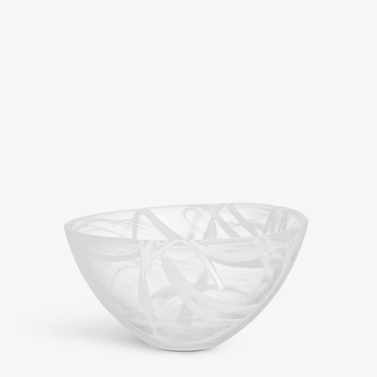 Contrast Bowl White/White Medium