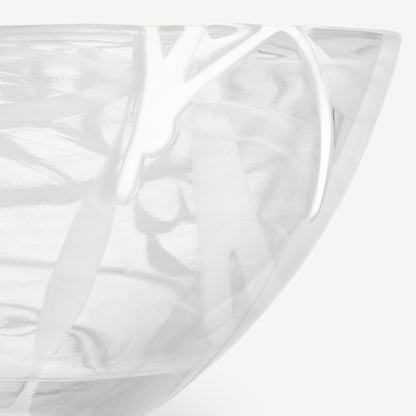 Contrast Bowl White/White Medium