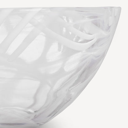 Contrast Bowl White/White Small
