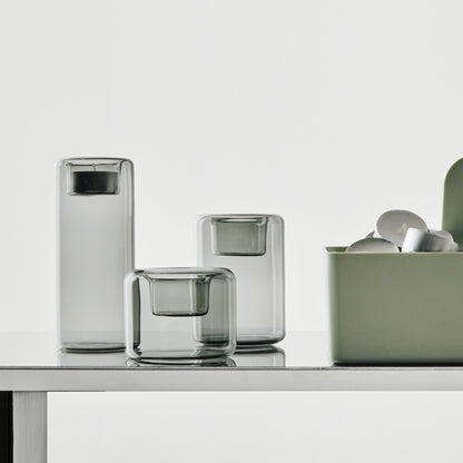 Happy Votive Gray Set Of 3