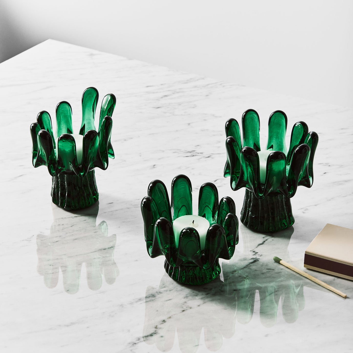 Sunflower Votive Green Small