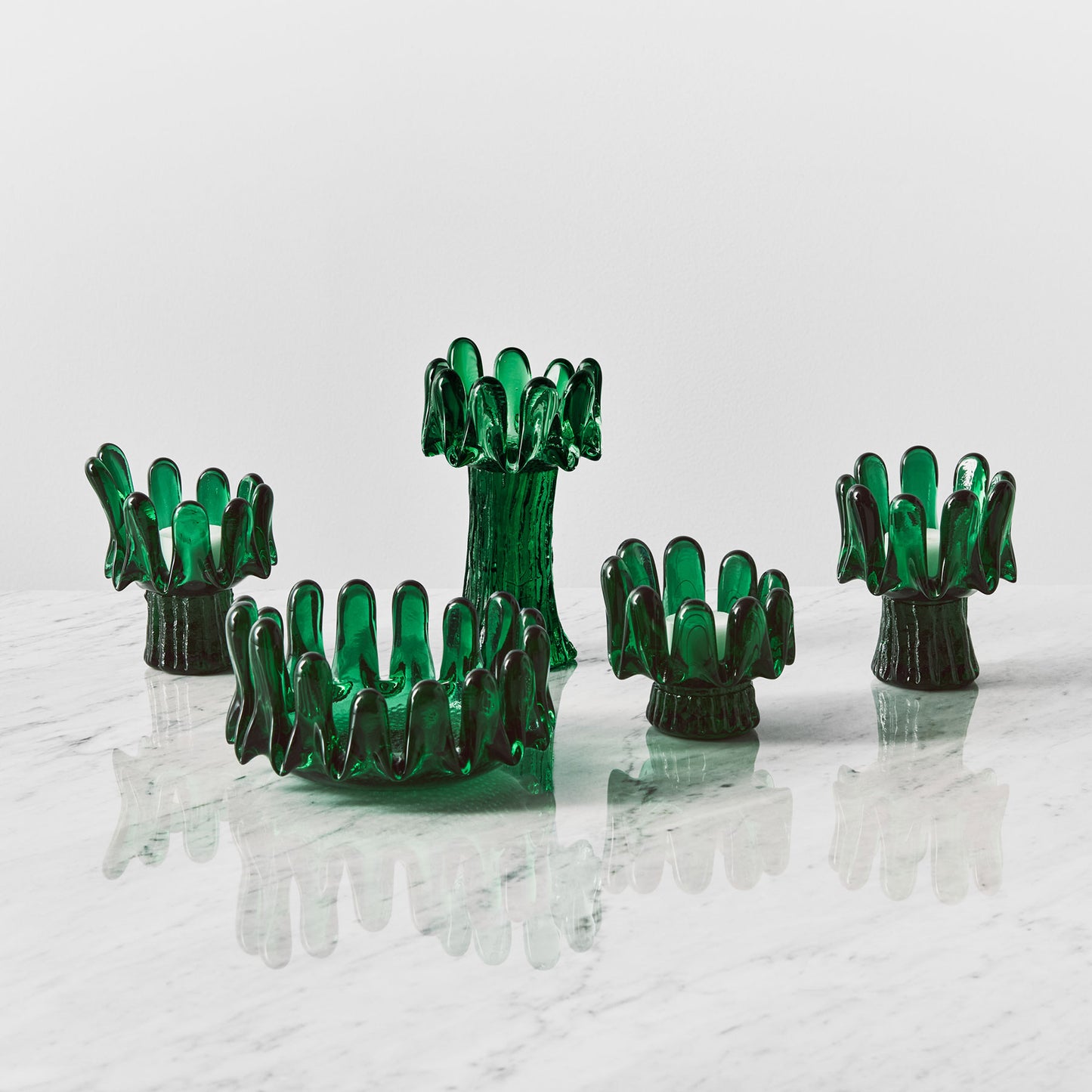 Sunflower Votive Green Large