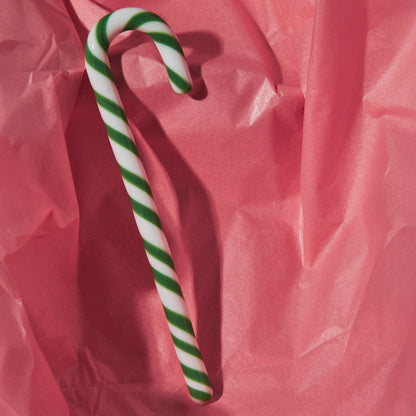 Polka Candy Cane White/Green