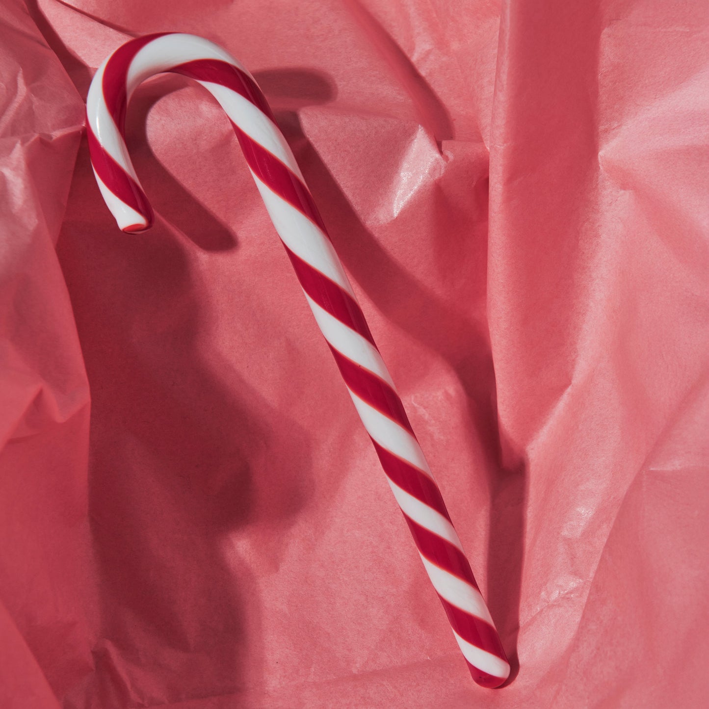 Polka Candy Cane White/Red