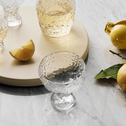 Moss Coupe Champagne Clear