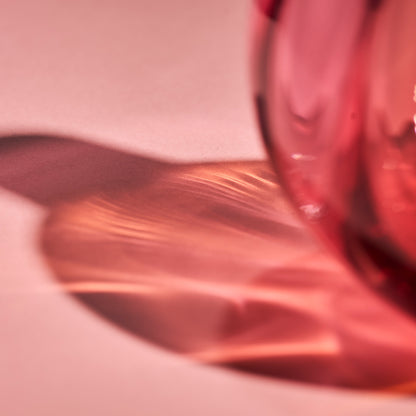 Iris Vase Pink/Amber