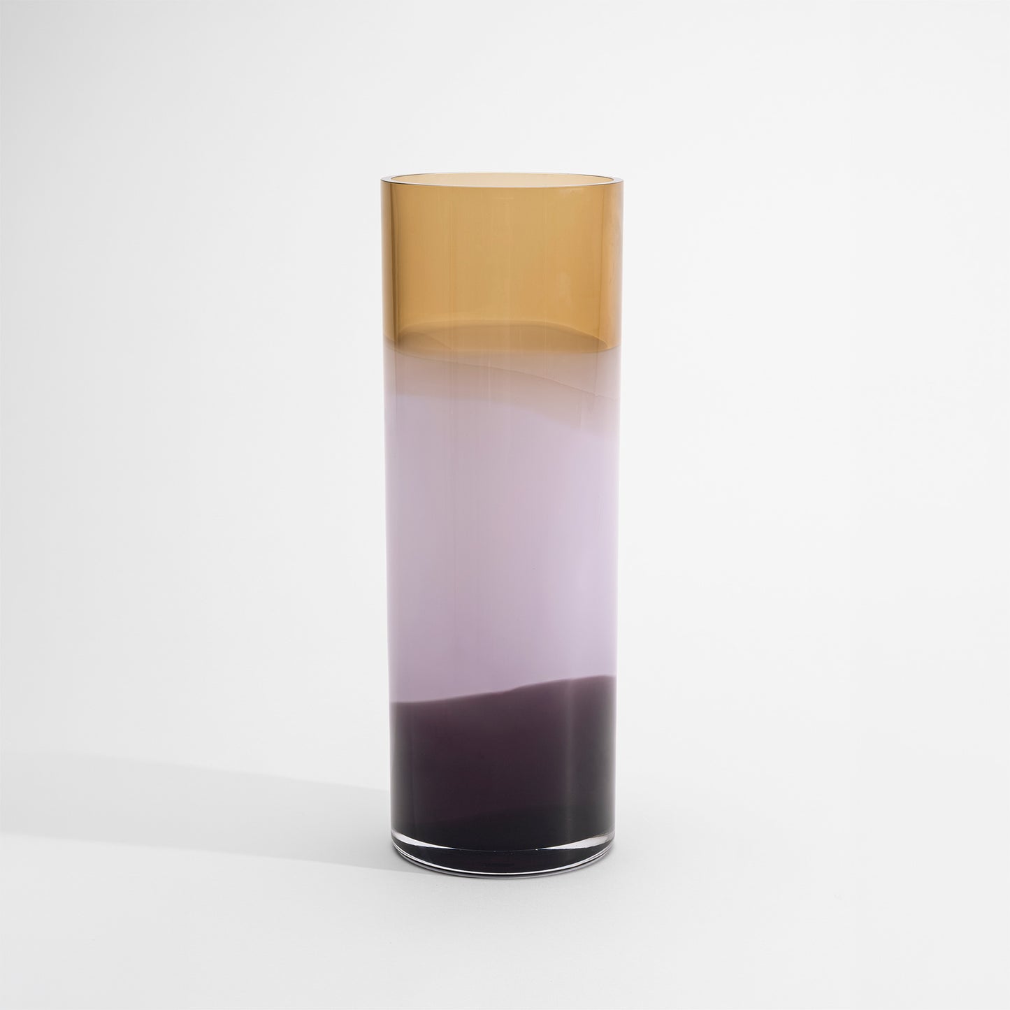 Landscape Vase Beige Purple ED-10