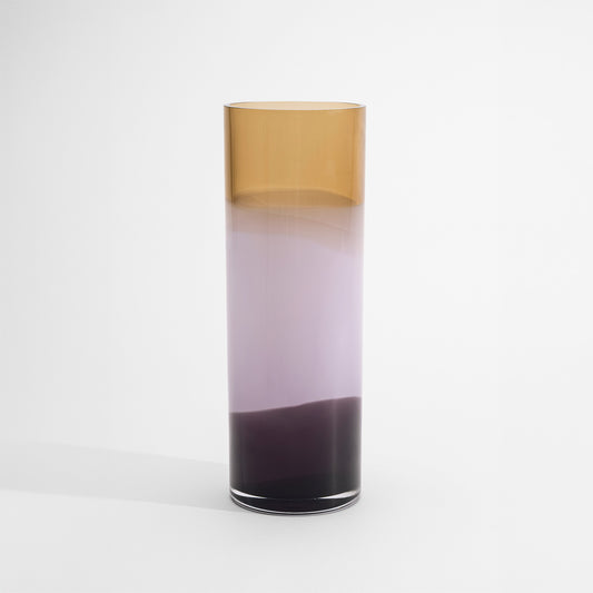 Landscape Vase Beige Purple ED-10